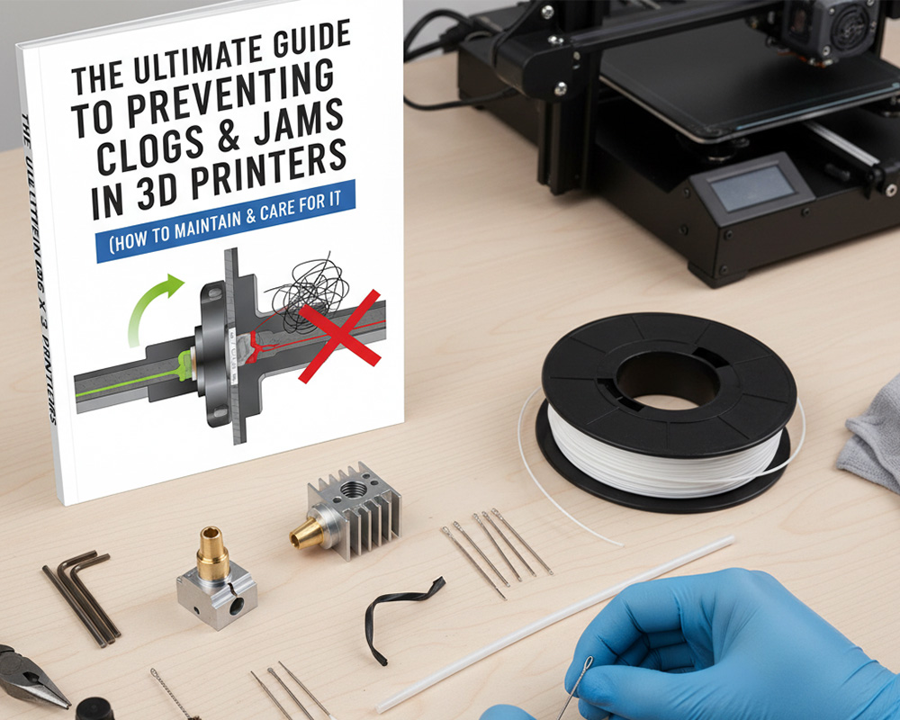 The Ultimate Guide to Preventing Clogs and Jams in 3D Printers (How to Maintain and Care for It)