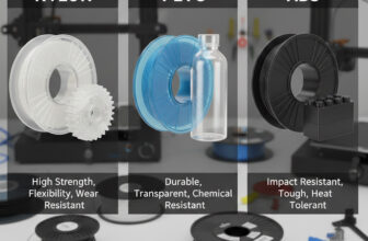 Nylon vs. PETG vs. ABS: Best Materials for Durable, High-Strength Printing