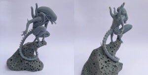Xenomorph Lurker Assembly Model