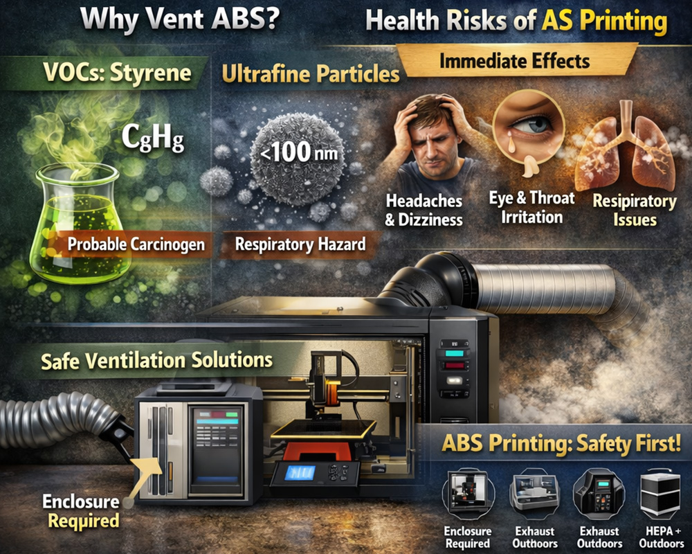 Do You Need to Vent ABS When 3D Printing?