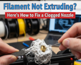 Filament Not Extruding? Here’s How to Fix a Clogged Nozzle