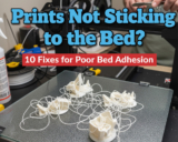 Prints Not Sticking to the Bed? 10 Fixes for Poor Bed Adhesion